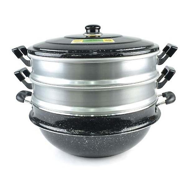  찜솥 찜냄비 찜통 찜기 가마솥 만두 찜판 3단 46cm