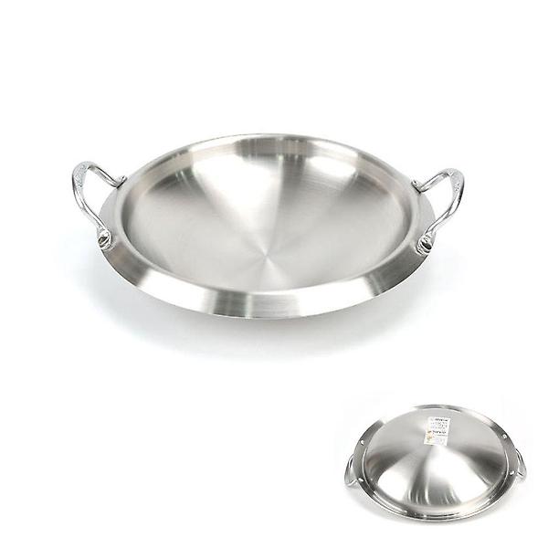  업소용 스텐 삼중 곱창전골 양수냄비(280mm)