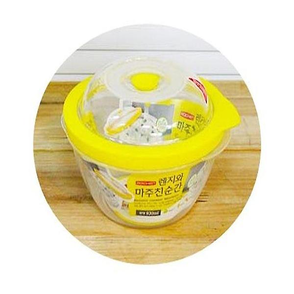  전자렌지용기(원형2호 930ml) 5P 전자레인지 렌지용기