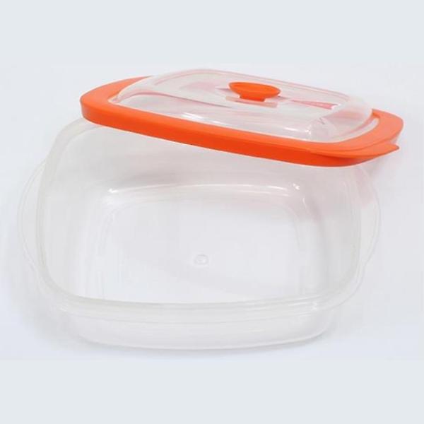  사각 전자레인지용기 1000ml 간단요리 냉장보관용기