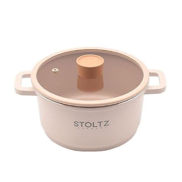  슈톨츠 냄비 세라믹 가정 찌게 인덕션 양수 냄비 16cm