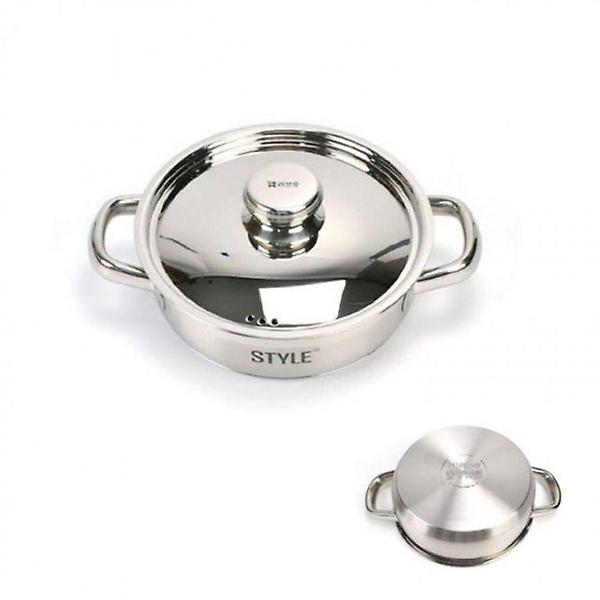  인덕션겸용 양수냄비 22cm 주물 세라믹 스텐 3중바닥