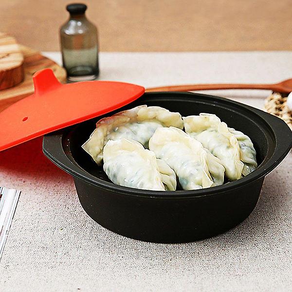  실리콘 찜 냄비 계란 라면용기 전자레인지 실리콘 찜