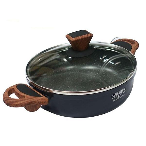  인덕션 전골 냄비 샤브샤브 찌개 대리석 냄비 24cm