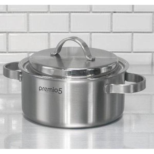  키친아트 냄비 인덕션 스텐 찌게 양수냄비 5중 18cm