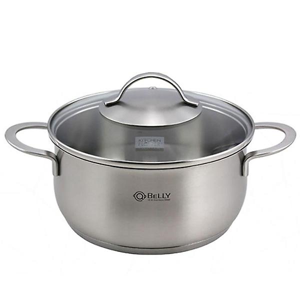  키친플라워 인덕션 냄비 스텐 찌게 양수 냄비 24cm