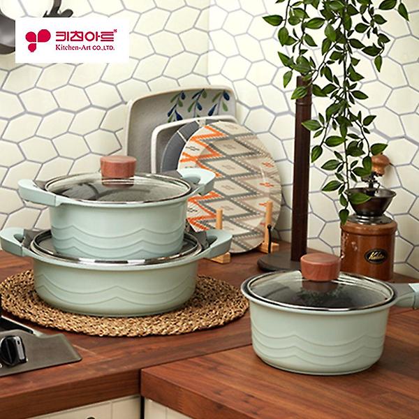  키친아트 홈앤 IH 인덕션 세라믹 냄비 모음 18-26cm