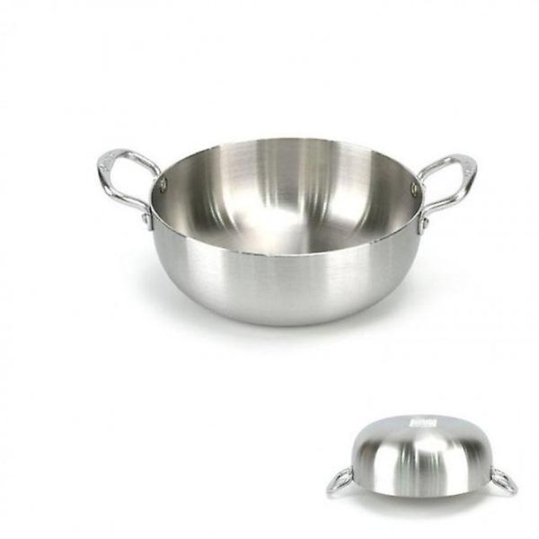  샤브샤브 인덕션겸용 국물 4호 삼중 스텐 양수냄비 전