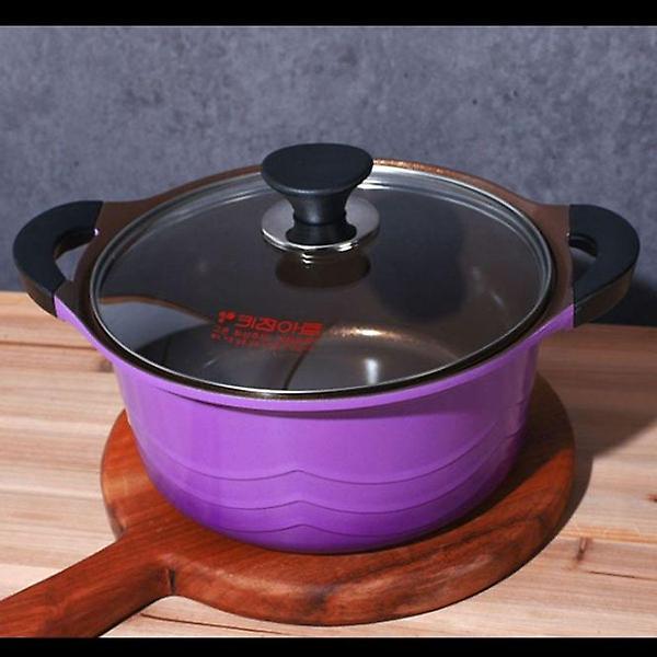  키친아트 인덕션 냄비 세라믹 냄비 양수 IH 24cm