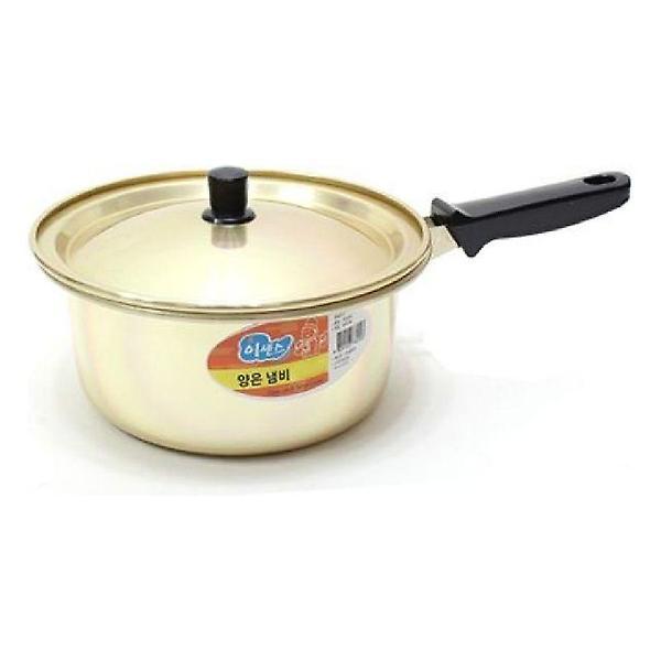  대성 황냄비 22CM 편수 라면 찌개 탕 국 양은
