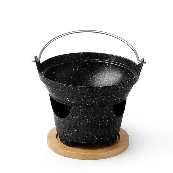  혼밥 가정용 1인 미니 화로+냄비 세트