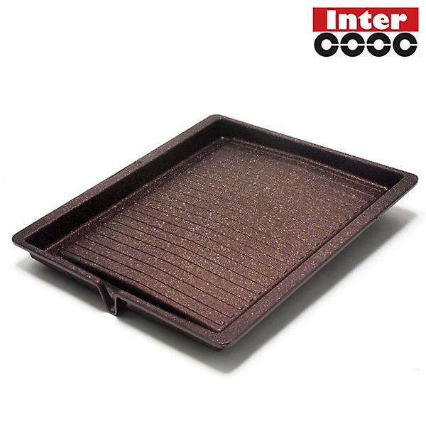  인터쿡 불판 티타노블 사각불판 그릴_4292