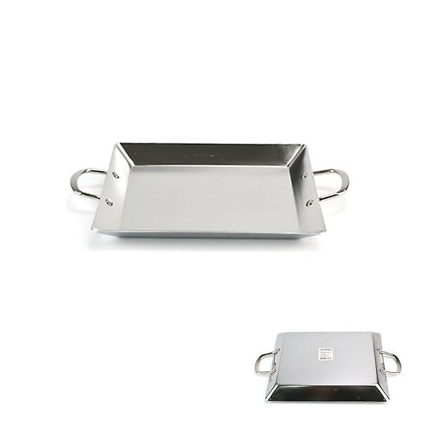  스텐 사각 볶음팬 소 순대 곱창 철판 볶음밥 떡볶이