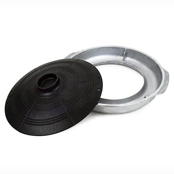  솥뚜껑 삼겹살 구이팬 캠핑 고기 구이용 불판 원형