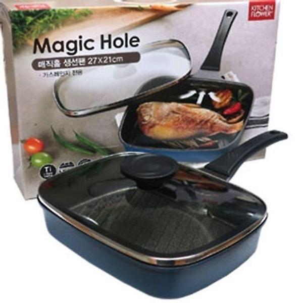  생선팬 후라이팬 그릴팬 연기 배출 생선구이팬 28cm