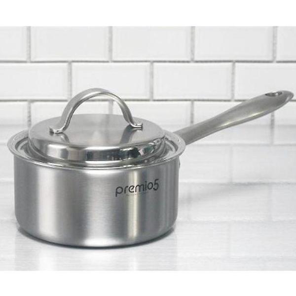  키친아트 냄비 인덕션 스텐 라면 편수 냄비 5중 16cm