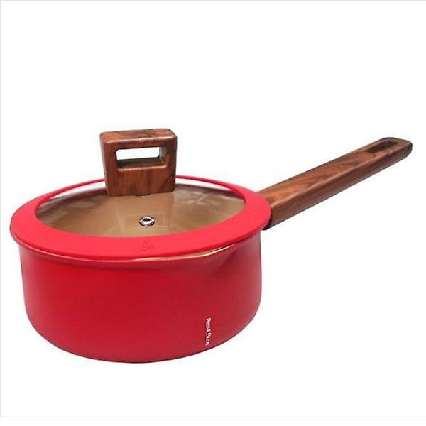  나리히라 인덕션 냄비 전골 찌개 편수 냄비 레드 16cm