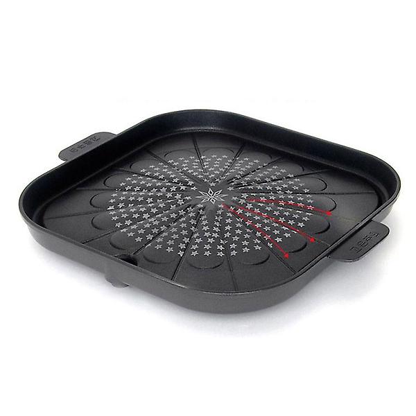  국내산 키친아트 다이아몬드 5중코팅 사각구이팬31cm