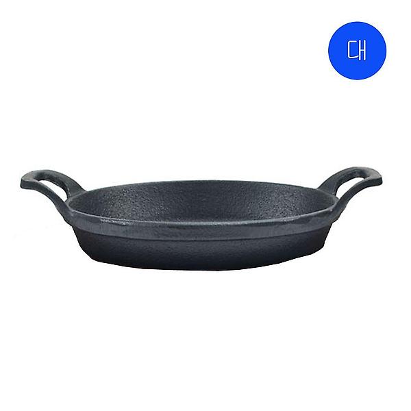  주물팬 대 타원후라이 통주물