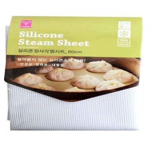  실리콘 찜시트 원형 찜판 면포 깔개 요리 시트 60cm
