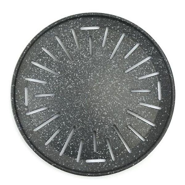  원형 고기 불판 업소용 삽겹살 불판 구이팬 그릴 32