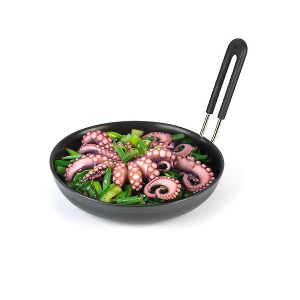  고무손잡이 경질 돈부리 볶음팬