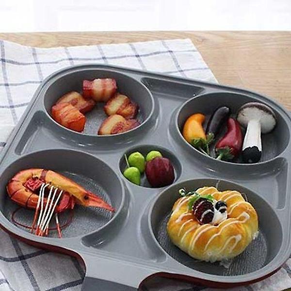  클레어 스팀 4구 후라이팬 뚜껑포함