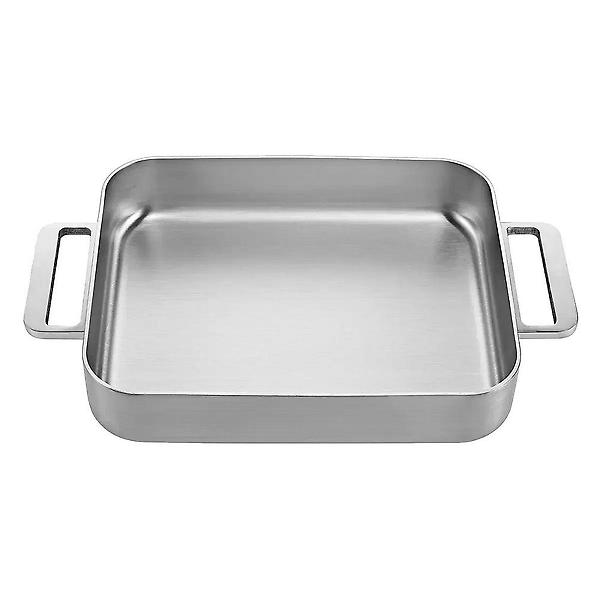  쿡에버 스테인리스 사각팬 조리용품 프라이팬