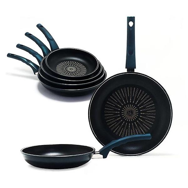  국내산 키친아트 인덕션겸용 티타늄코팅 프라이팬24cm