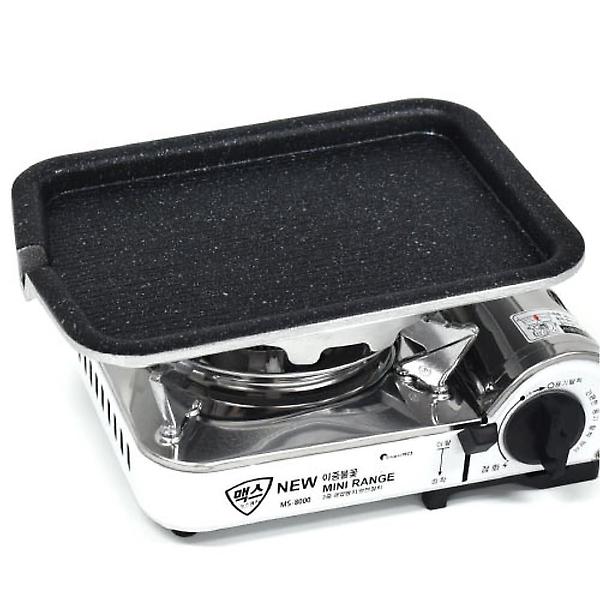  내구성 좋은 1인용 미니 고기 불판 미니나무결불판