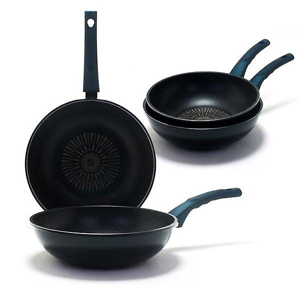  국내산 키친아트 인덕션겸용 티타늄코팅 궁중팬 30cm