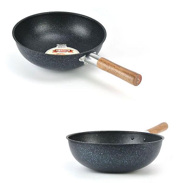  업소용 대형 중식 웍 볶음팬 튀김팬 중국팬 34cm 4호