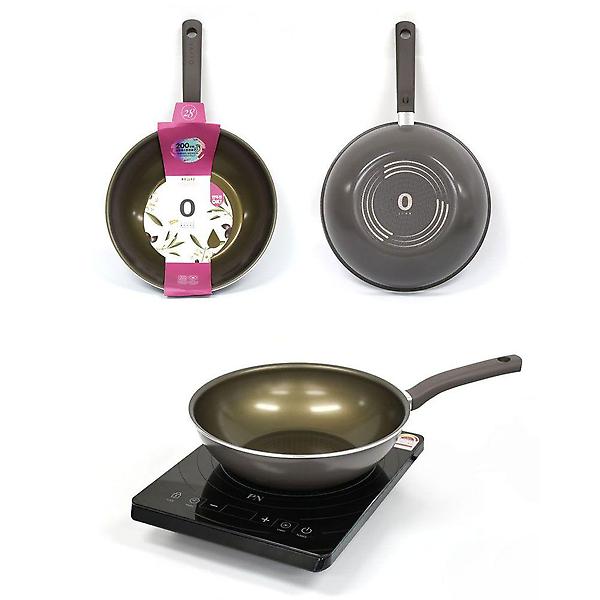  강력코팅 인덕션 볶음팬 튀김팬 궁중팬 내경 28cm 2호