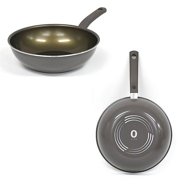  웰프론 코팅 주방 튀김팬 볶음팬 궁중팬 30x9cm 8호