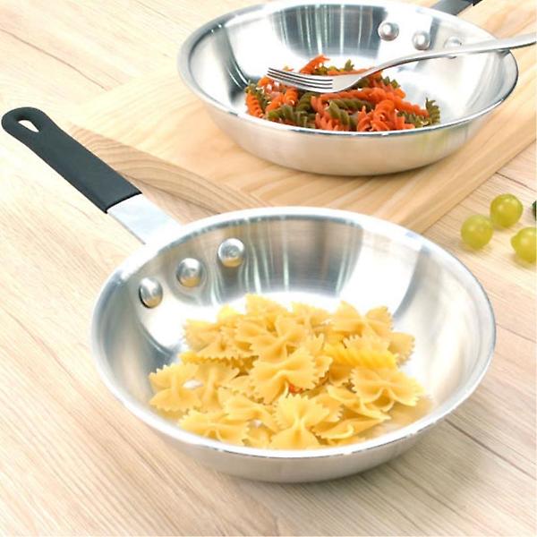  알루미늄 무코팅 실버 파스타 후라이팬 8in(22cm)