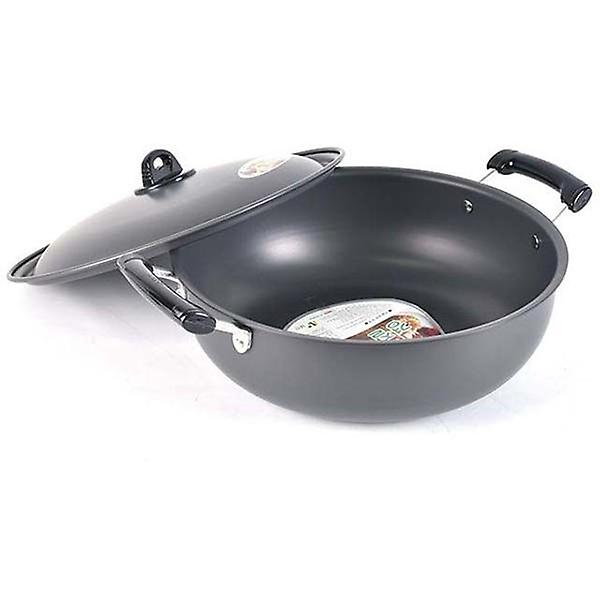  경질 튀김팬 튀김냄비 튀김기 전골냄비 궁중팬 33cm