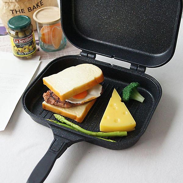  논스틱 5중 마블코팅 양면팬 1P 생선 토스트 후라이팬