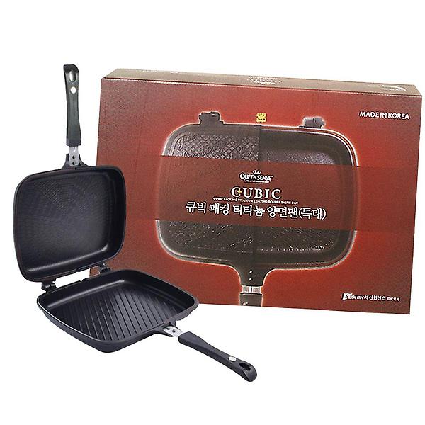  티타늄 양면팬 특대 1P 310x230x70mm 후라이팬 프라이