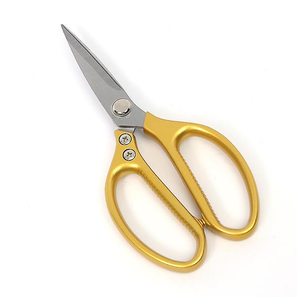  강력 컷팅 양손 주방가위(골드) / 가정용가위