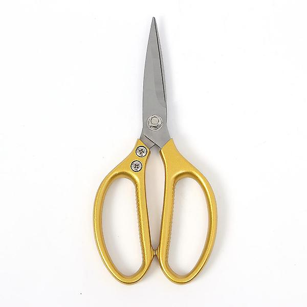  강력 컷팅 양손 주방가위(골드) / 가정용가위