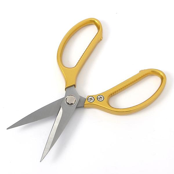  강력 컷팅 양손 주방가위(골드) / 가정용가위