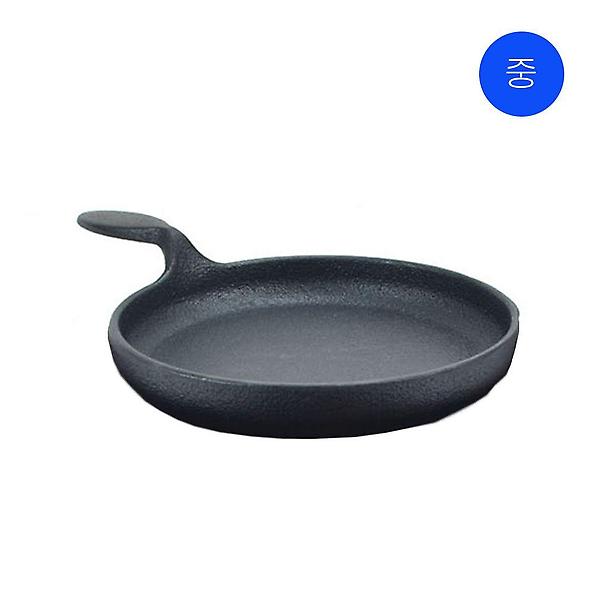  주물팬 중 통주물 스파게티 무쇠팬