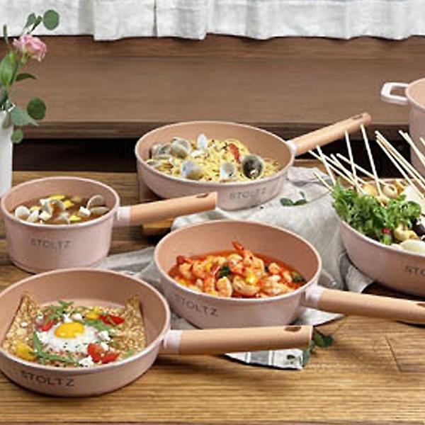  슈톨츠 로제 독일 IH 세라믹코팅 24.28cm.웍.프라이팬