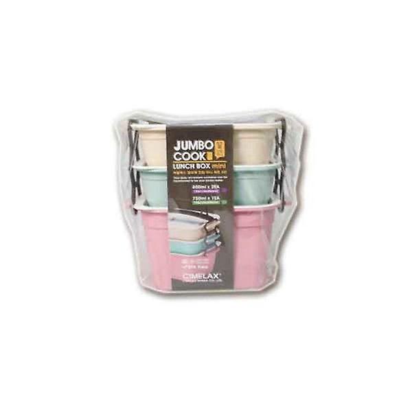  찬합 미니 3단 세트 런치박스 도시락 소풍 밀폐용기