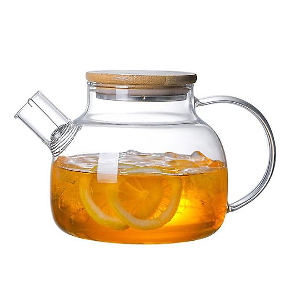  (로하티) 글라쎄 내열 유리 차주전자 차우리기 티포트