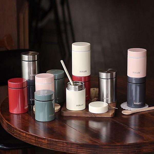  히카리 스텐 보온 도시락통 죽통 이유식 200ml
