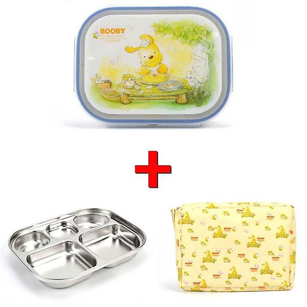  스텐 27종 유치원 어린이 식판 도시락 11호 가방포함