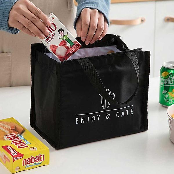  직장인 도시락 남편 점심 가방 손잡이 보냉 런치백