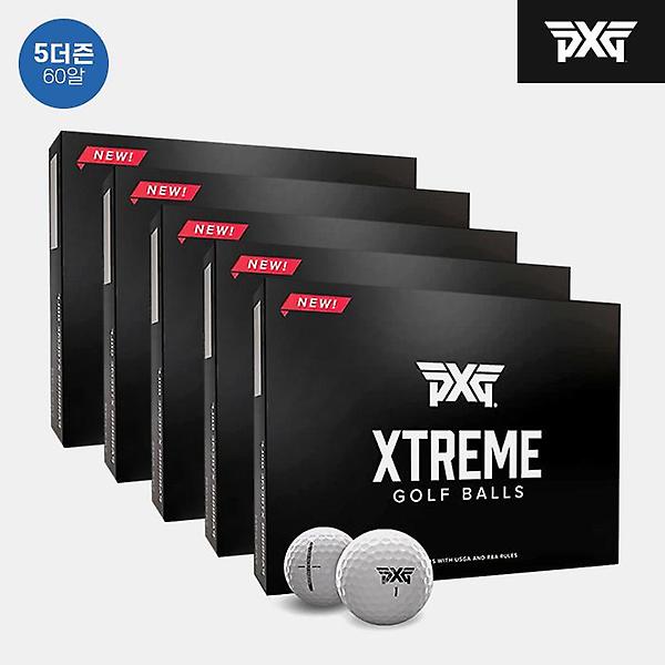  [5더즌 패키지][카네정품]2023 PXG 익스트림 프리미엄 골프볼[남여공용][화이트][3피스 60알]