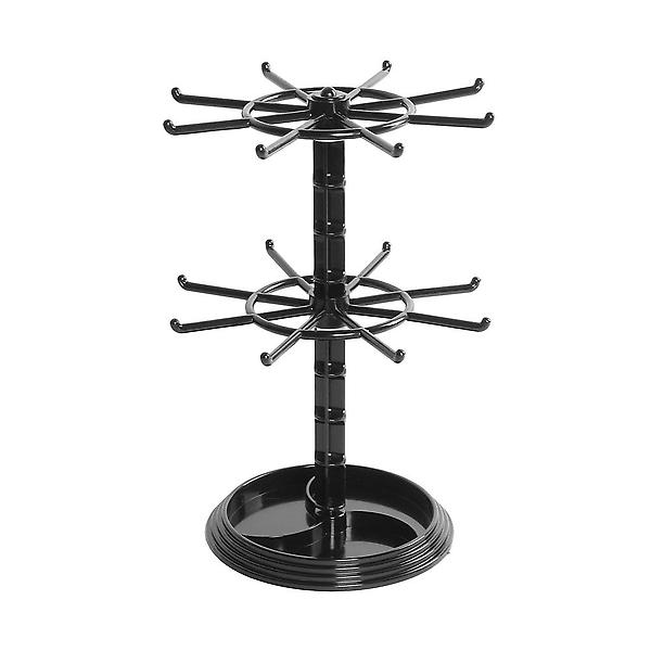  후크 2단 액세서리 거치대(블랙)